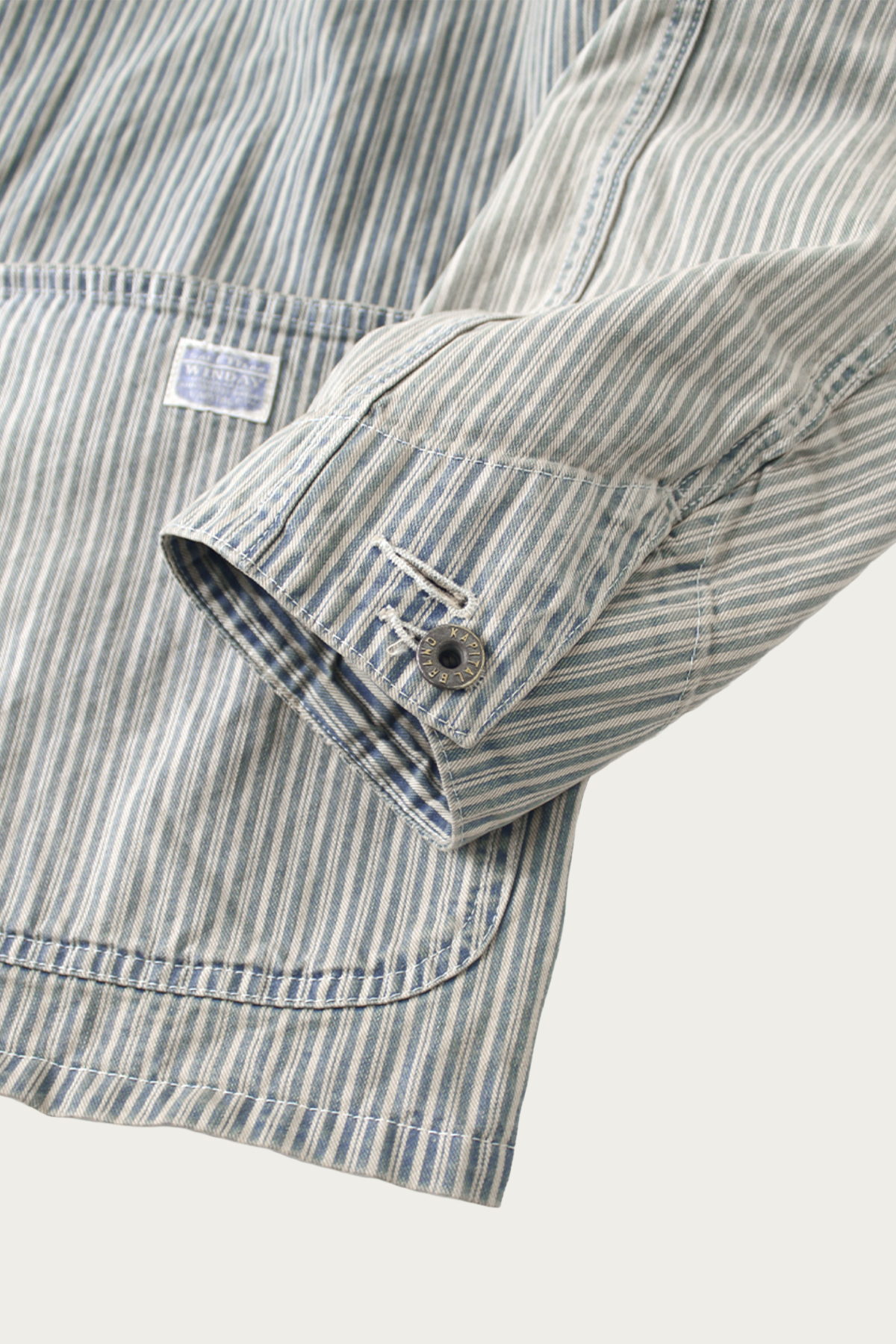 Kapital - LIBERTY Hickoree CACTUS Coverall (WWII-model) - Hickoree - Canoe Club