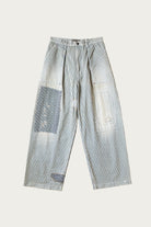 Kapital - LIBERTY Hickoree FATIGUE Baggy Pants (RUSHFILED Remake) - Hickory - Canoe Club