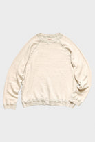 Kapital - Linen Gauze Fleece Knit LOOSE SWT - Ecru - Canoe Club