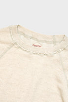 Kapital - Linen Gauze Fleece Knit LOOSE SWT - Ecru - Canoe Club