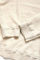 Kapital - Linen Gauze Fleece Knit LOOSE SWT - Ecru - Canoe Club