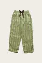 Kapital - Linen PHILLIES Stripe EASY Pants - Khaki - Canoe Club