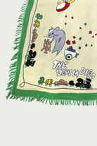 Kapital - Linen Rayon Fringed Stole (PECKISH RAINBOWY PARK) - Green - Canoe Club