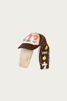 Kapital - Lucky Bird LUMBER Trucker Cap - Natural Brown - Canoe Club