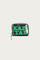 Kapital - Mirror Leather THUMBS-UP Mini Wallet - Green - Canoe Club