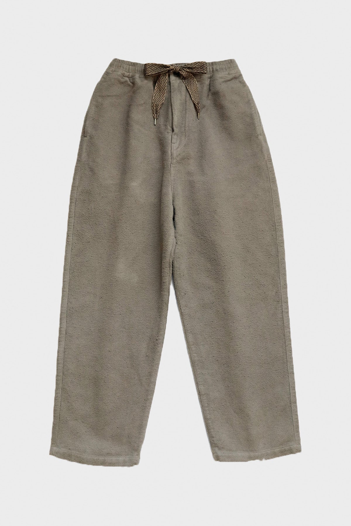 Napped Heat-Corduroy EASY Pants - Gray