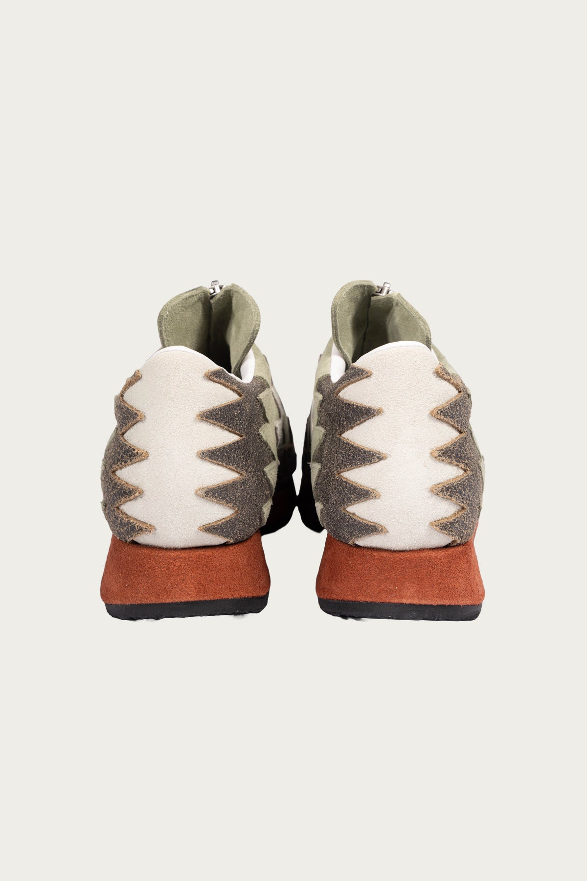Kapital - Leather NAVAJO Spallow Sneaker - Mint - Canoe Club