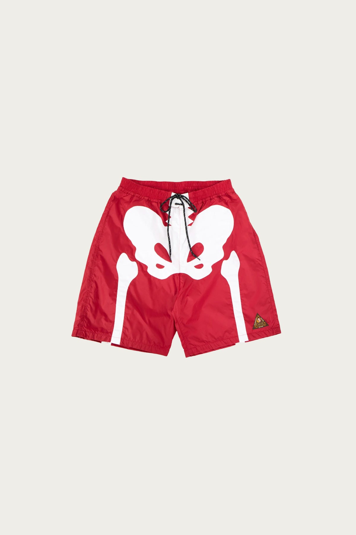 Kapital - Nylon BONE Swimsuit - Red - Canoe Club