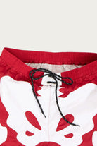 Kapital - Nylon BONE Swimsuit - Red - Canoe Club