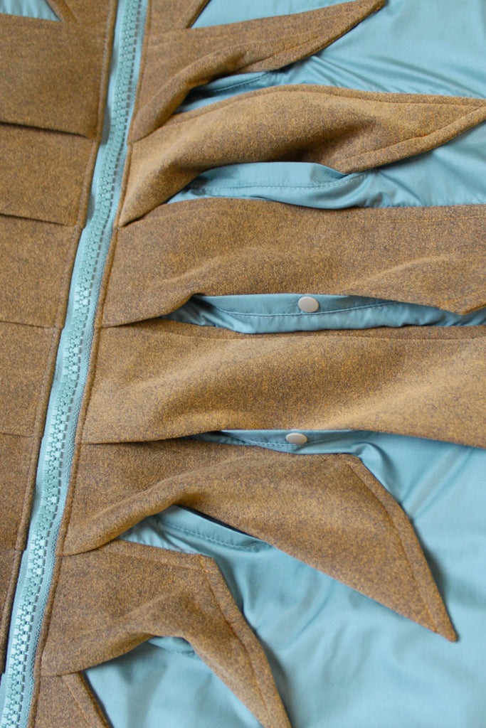 Kapital - Nylon ZEPHYR Fishing Vest - Sax - Canoe Club