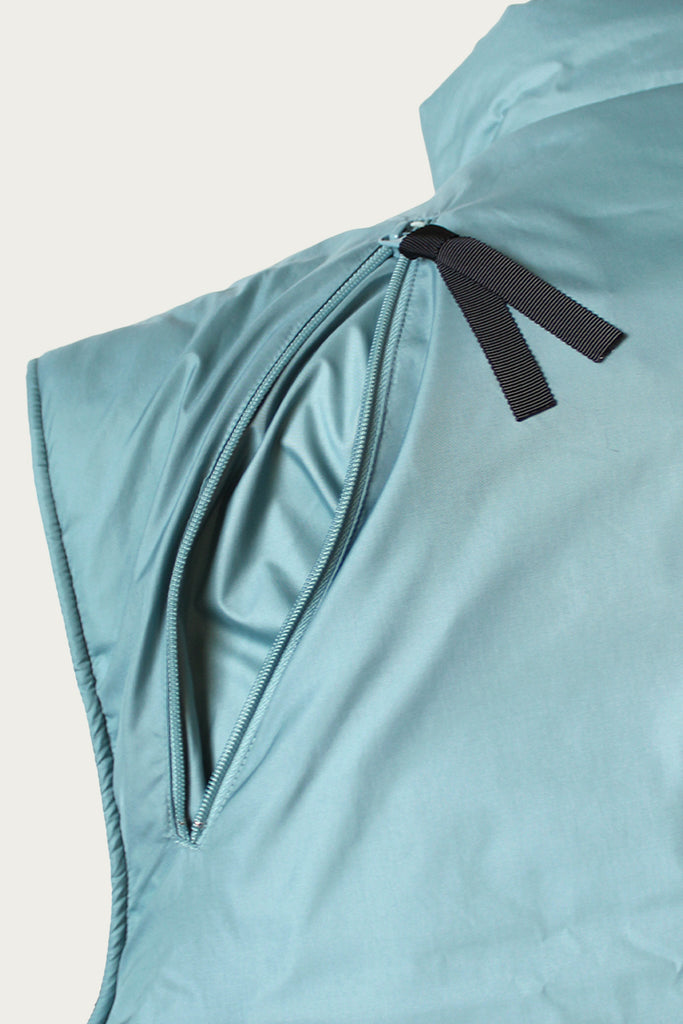 Kapital - Nylon ZEPHYR Fishing Vest - Sax - Canoe Club