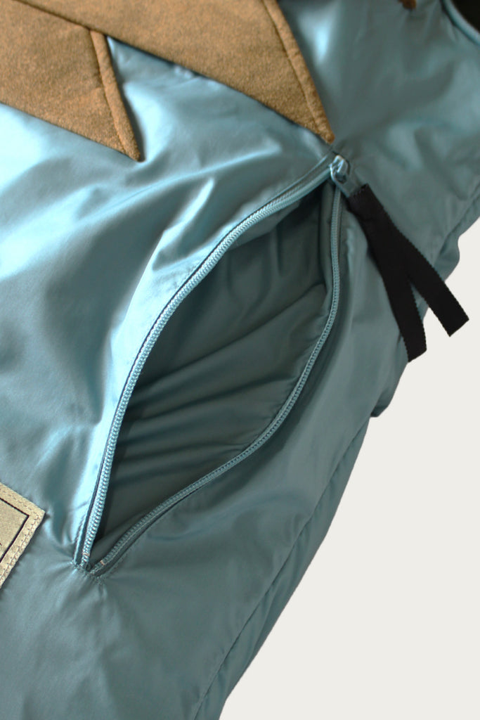 Kapital - Nylon ZEPHYR Fishing Vest - Sax - Canoe Club