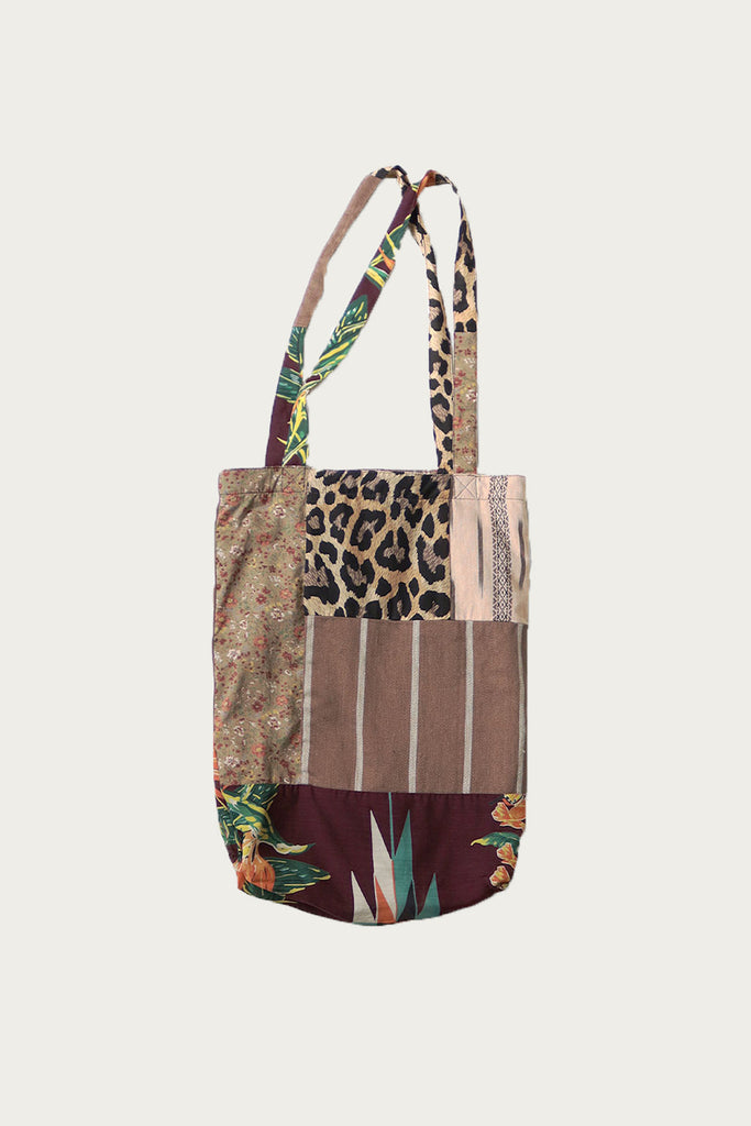 Kapital - Patchwork NOVEL Tote Bag - Brown - Canoe Club