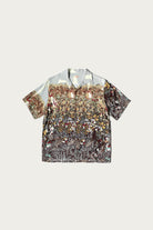 Kapital - Rayon NABAJO LAND Aloha Shirt - Light Grey - Canoe Club