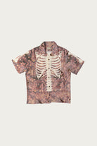 Kapital - Rayon SAKURA-BONE Aloha Shirt - Grey - Canoe Club