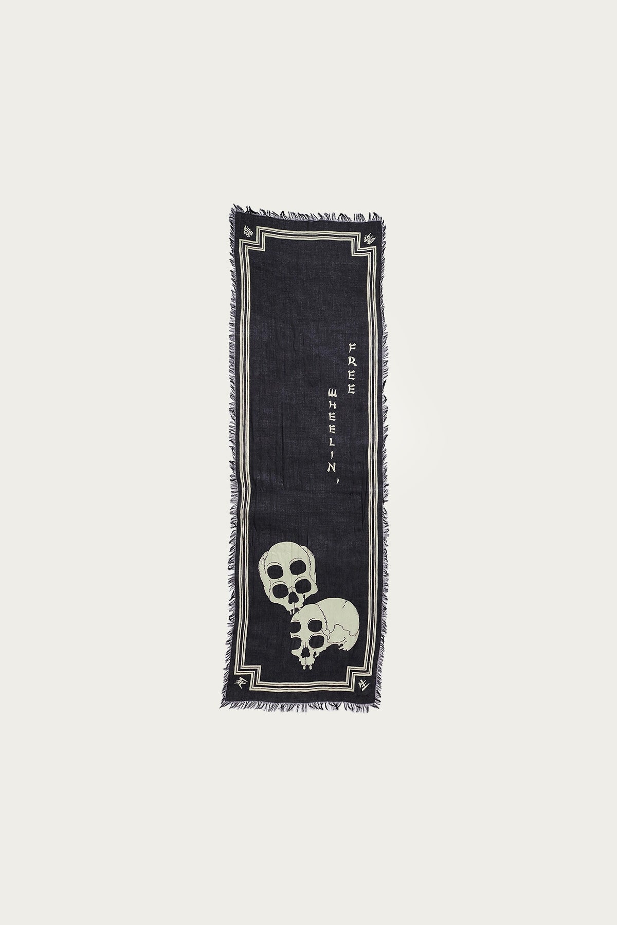 Cry ファッション kapital レーヨン WABI SABI Rainskull Stole
