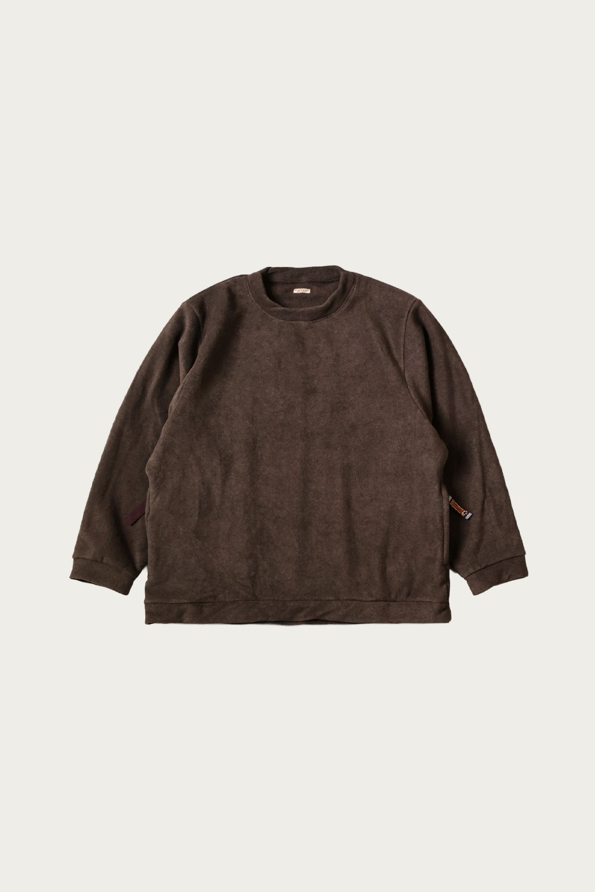 Kapital - Reverse Fleece BIG SWT - Brown - Canoe Club