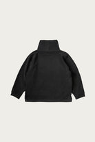 Kapital - Reverse Fleece BIG High Neck SWT - Black - Canoe Club