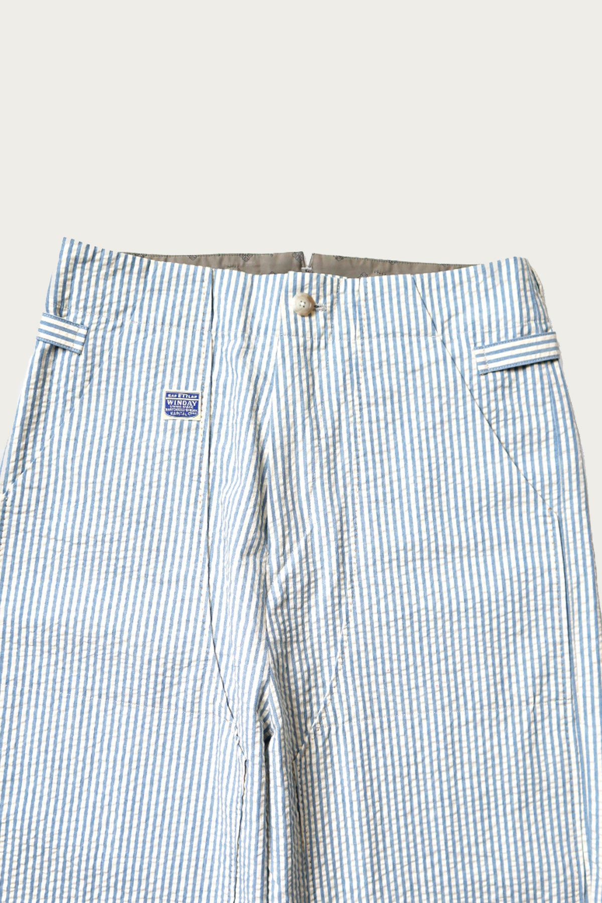 Kapital - Seersucker LUMBER SUIT Pants - Sax - Canoe Club