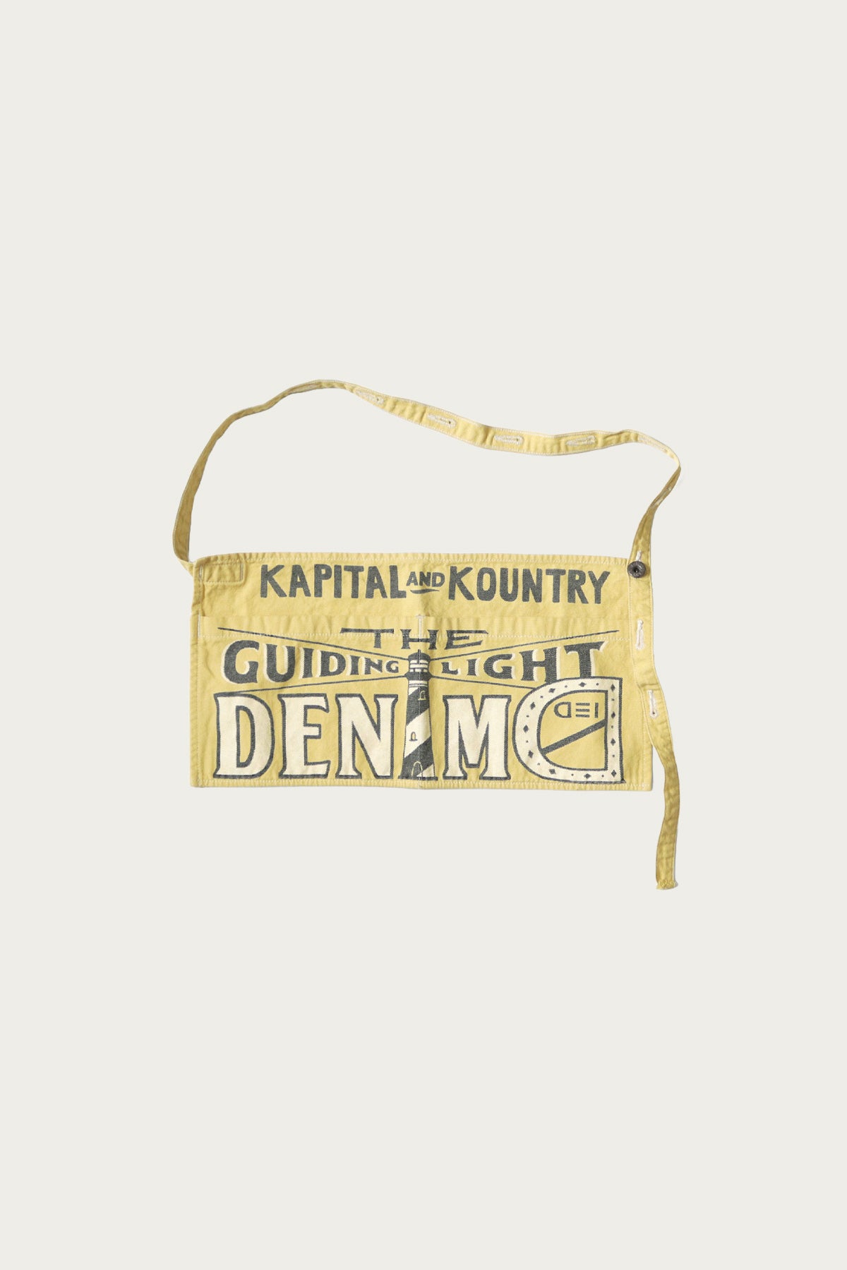 Kapital - Canvas Short AD Apron (GUIDING LIGHT) - Yellow - Canoe Club