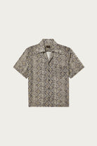 Kapital - Silk Rayon Python WRANGLE Collar Aloha - Grey - Canoe Club