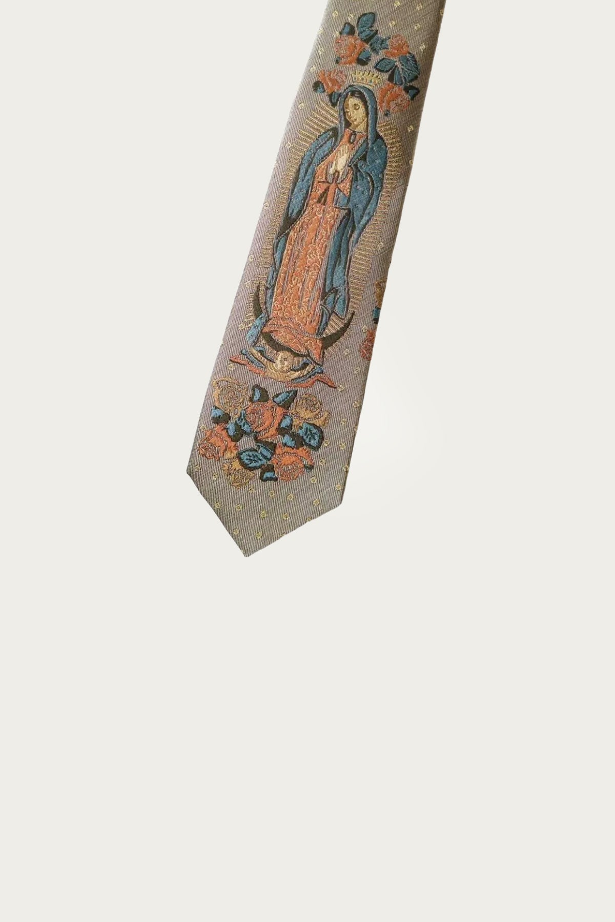 Kapital - Silk Twill MARIA Tie - Beige - Canoe Club