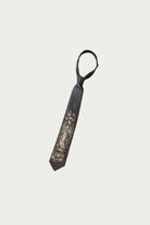 Kapital - Silk Twill MARIA Tie - Black - Canoe Club