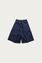 Kapital - Smooth Jersey KOME-KOME Track Jorts (BannerStripe) - Navy - Canoe Club
