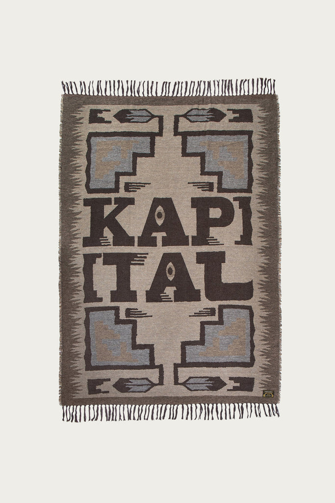 Kapital - KAPITAL SPEAKEASY Blanket - Brown - Canoe Club