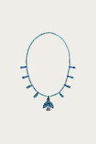 Kapital - KAPITAL Santo Domingo Battery Bird Necklace (MAGPIE) - Turquoise - Canoe Club