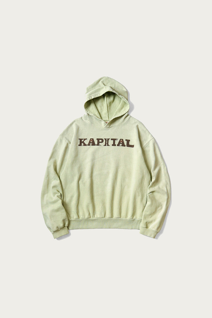 Kapital - SWT Knit Hoodie (SPEAKEASY KAPITAL) - Mint - Canoe Club