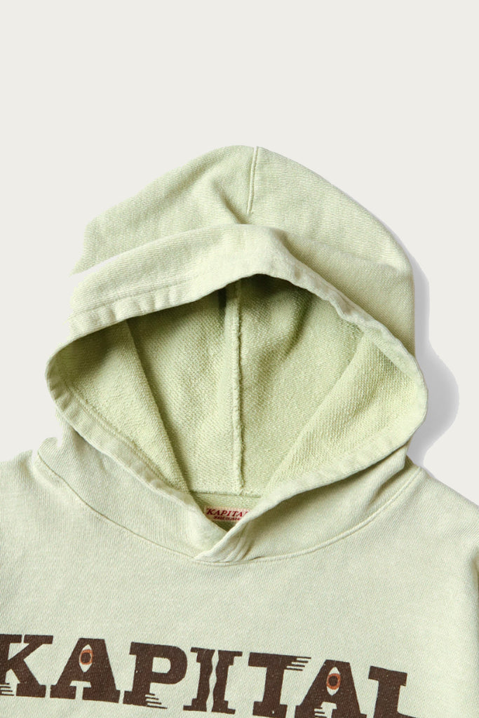 Kapital - SWT Knit Hoodie (SPEAKEASY KAPITAL) - Mint - Canoe Club