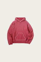 Kapital - SWT Knit MARIONETTE Hoodie(PRO) - Faded Red - Canoe Club