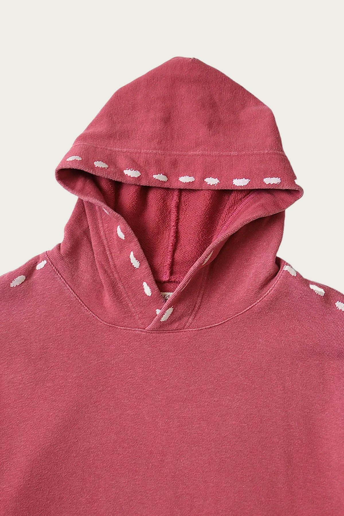 Kapital - SWT Knit MARIONETTE Hoodie(PRO) - Faded Red - Canoe Club