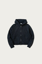 Kapital - SWT Knit ZIP-UP GYM Parka - Black - Canoe Club
