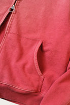 Kapital - SWT Knit ZIP-UP GYM Parka - Red - Canoe Club