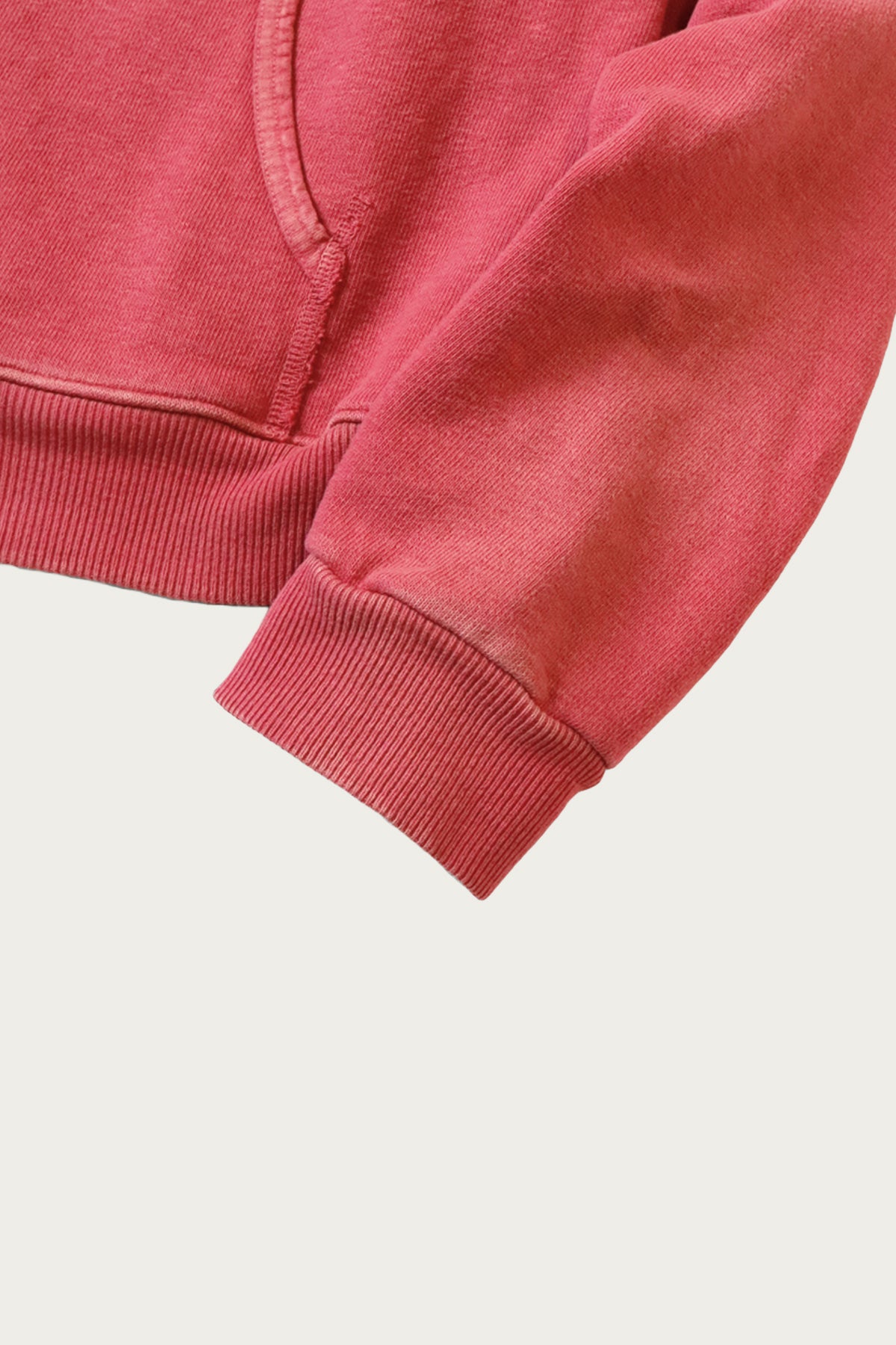 Kapital - SWT Knit ZIP-UP GYM Parka - Red - Canoe Club