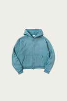 Kapital - SWT Knit ZIP-UP GYM Parka - Turquoise - Canoe Club