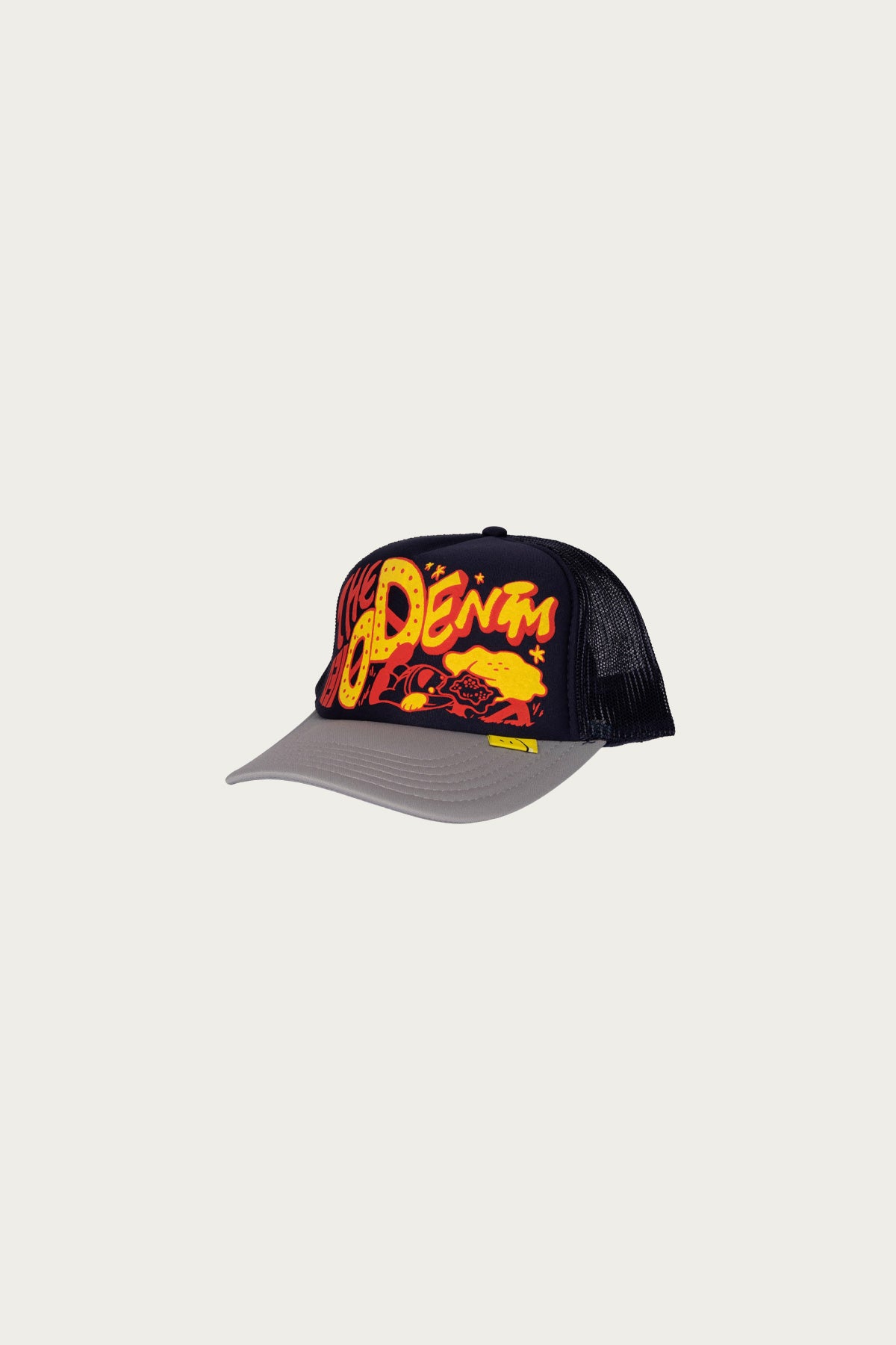 Kapital TH.D.D.Track Cap | Navy/Grey | Canoe Club