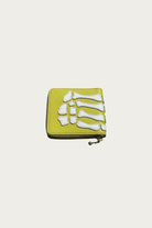 Kapital - THUMB-UP BONE BAND ZIP Wallet - Lime - Canoe Club