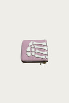 Kapital - THUMB-UP BONE BAND ZIP Wallet - Pink - Canoe Club
