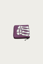 Kapital - THUMB-UP BONE BAND ZIP Wallet - Purple - Canoe Club