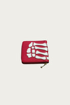Kapital - THUMB-UP BONE BAND ZIP Wallet - Red - Canoe Club