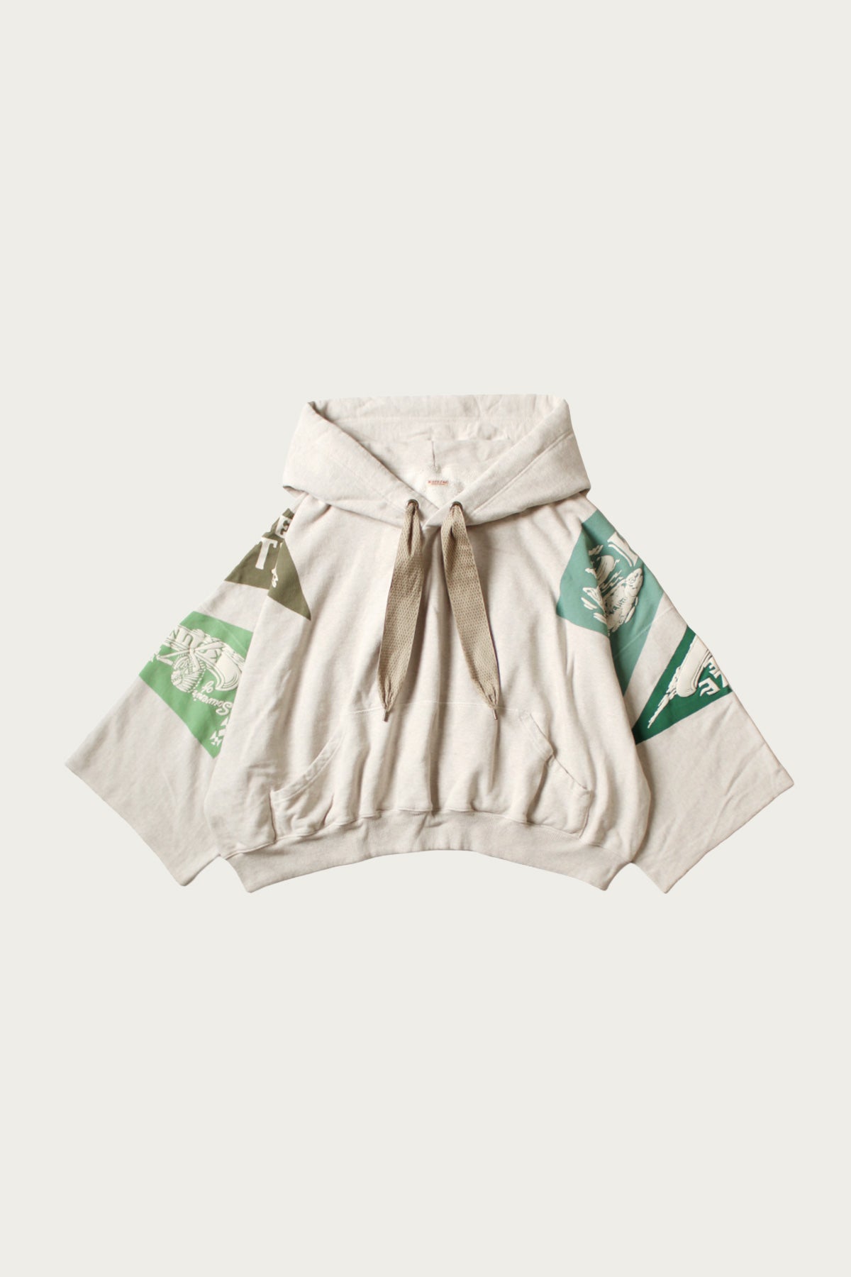 Kapital - TOP SWT Knit DEVIL HOODIE (Pennant YUKON) - Green - Canoe Club