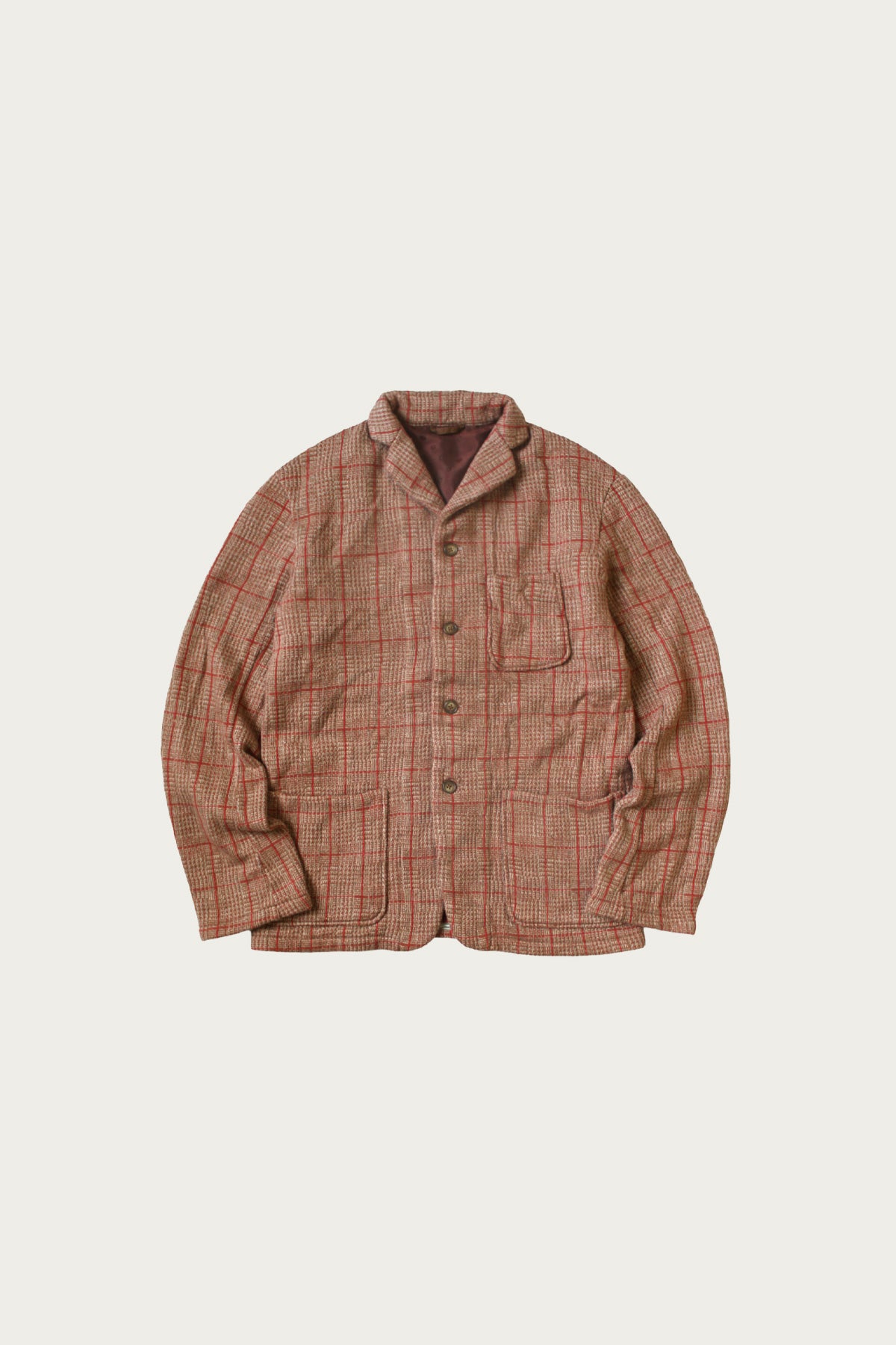 Kapital - Fleece Tweed KOBE JKT - Beige - Canoe Club