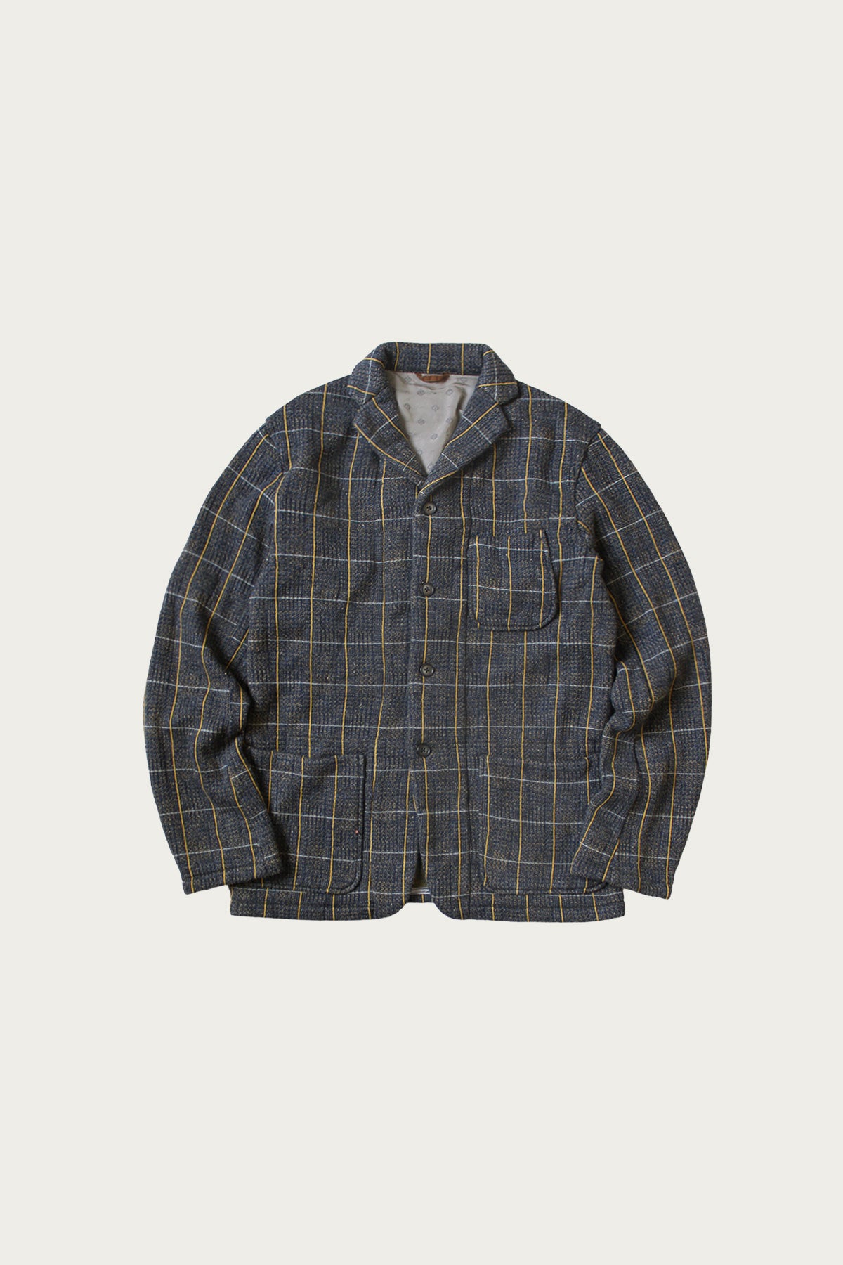 Kapital - Fleece Tweed KOBE JKT - G-Y - Canoe Club