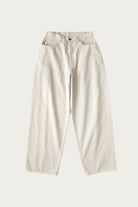Kapital - Vintage Satin CLUB Baggy 5P Pants - Ecru - Canoe Club