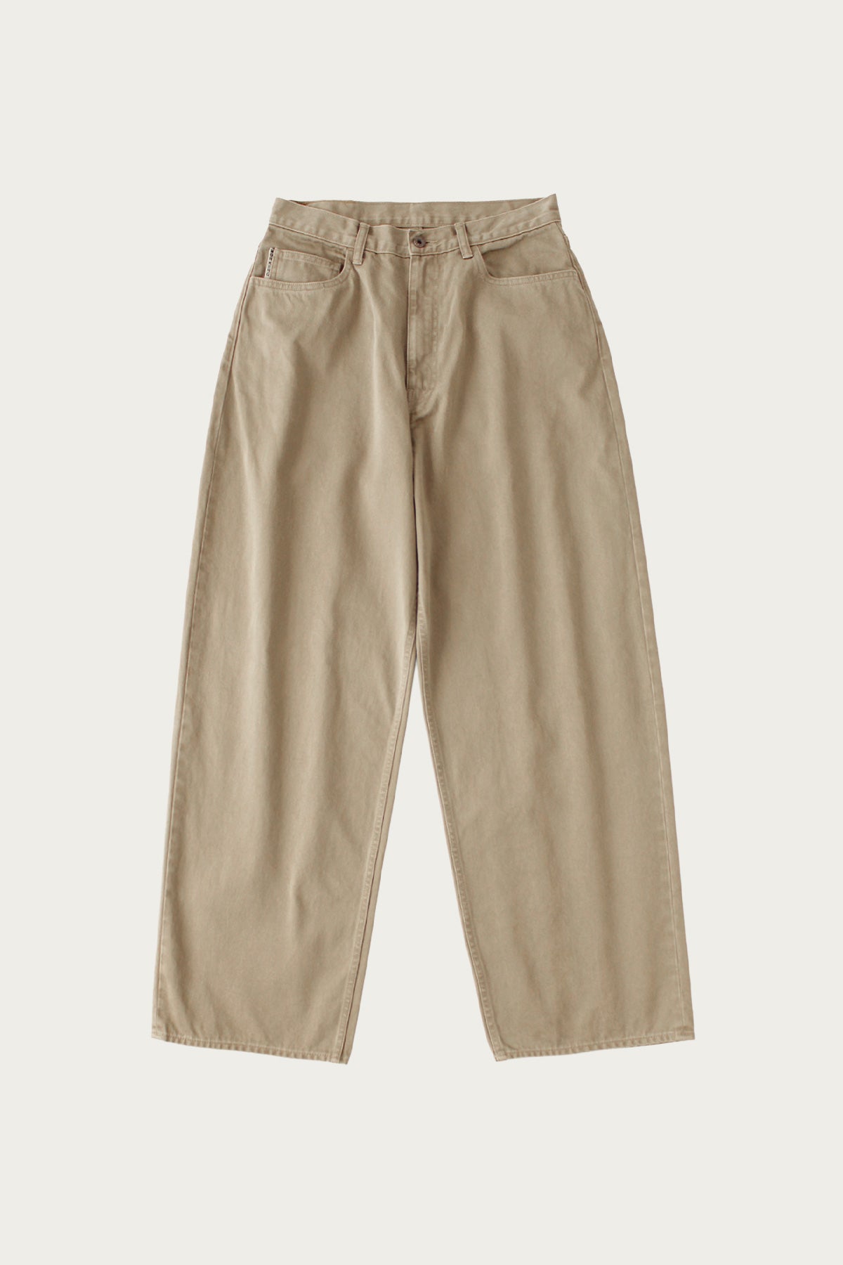 Kapital - Vintage Satin CLUB Baggy 5P Pants - Moca Beige - Canoe Club