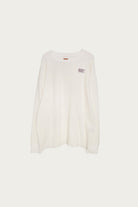 Kapital - Waffle Jersey Long Sleeve T (KAPITAL Embroidery) - White - Canoe Club