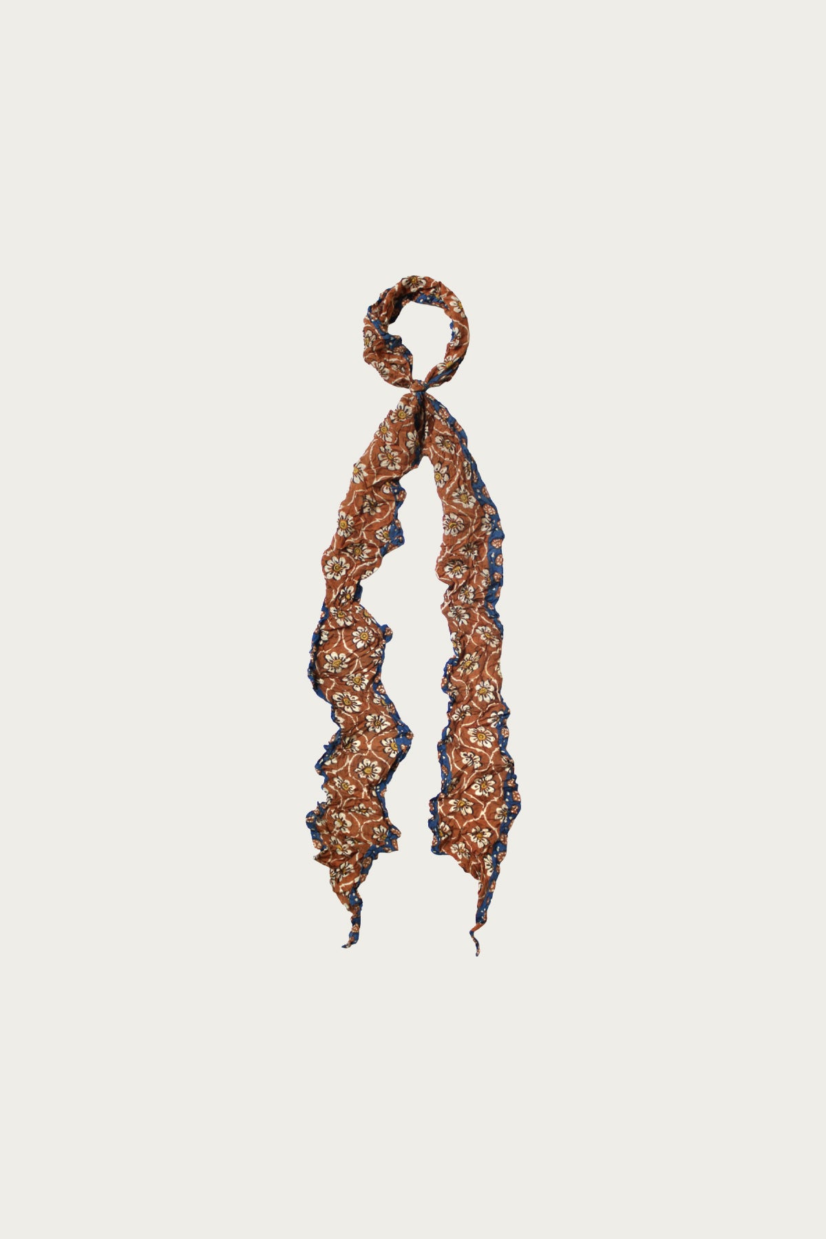 Kapital - WASHER Silk MOGA Scarf (CALICO) - Orange - Canoe Club